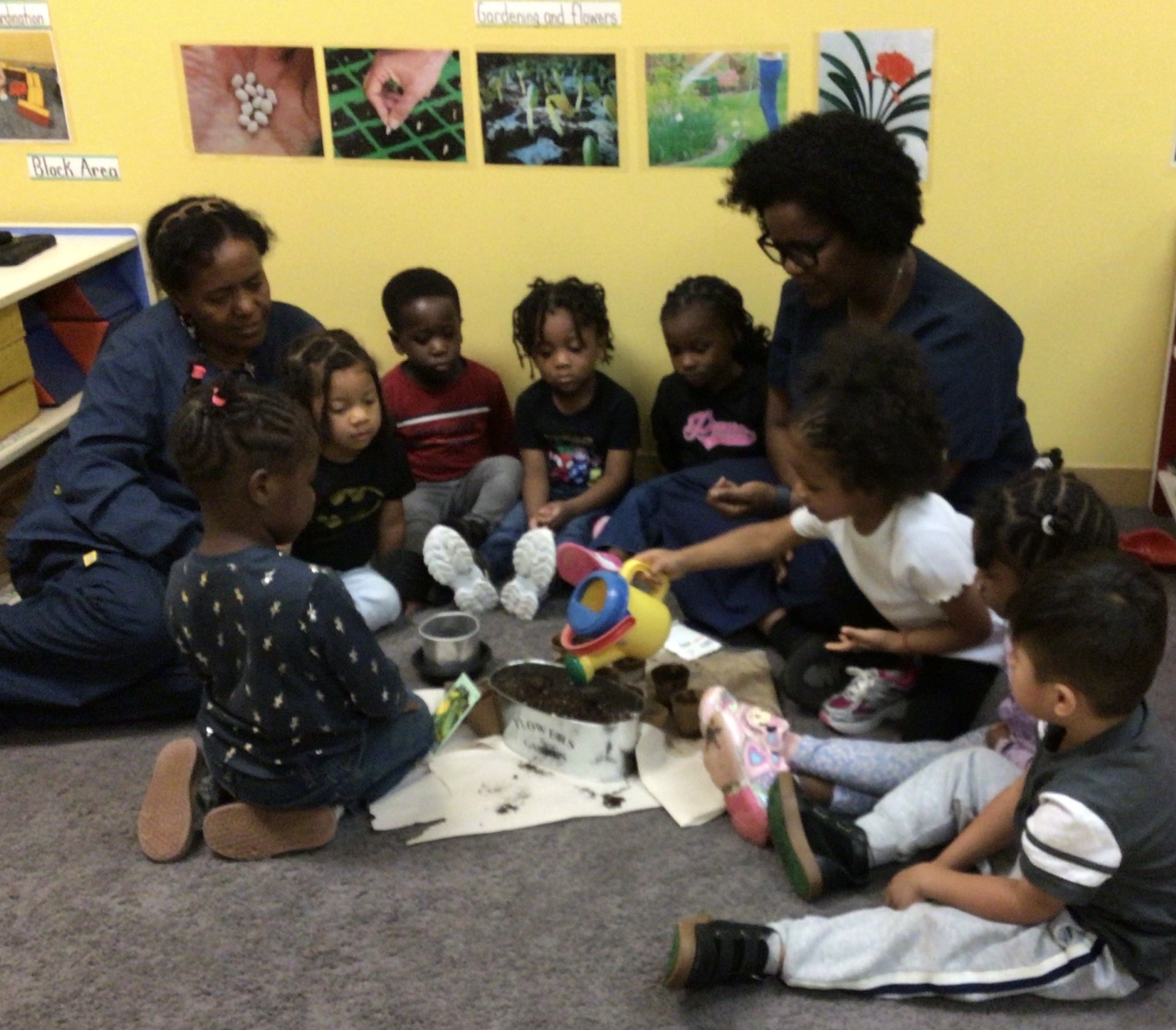 Children Learning about Plants